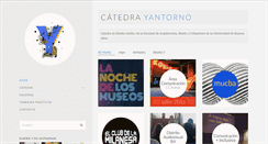 Desktop Screenshot of catedrayantorno.net